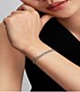 Pandora Cuban Sterling Silver Chain Bracelet - Image 3