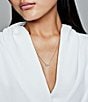 Pandora CZ Infinity Short Pendant Sterling Silver Necklace - Image 5