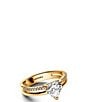 Pandora Double Band Heart Ring - Image 1