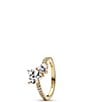 Pandora Double Heart Sparkling Ring - Image 2