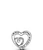 Pandora Entwined Sterling Silver Infinity Heart Charm - Image 2
