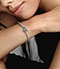 Pandora Entwined Sterling Silver Infinity Heart Charm - Image 6
