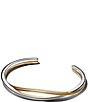 Pandora Entwined Two-Tone Open Bangle Bracelet - Image 2