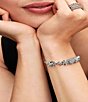 Pandora Family Script Sterling Silver Charm - Image 5