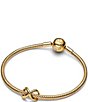Pandora Forever Always Infinity Gold Charm - Image 3