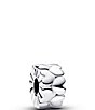 Pandora Heart Pattern Clip Sterling Silver Charm - Image 1