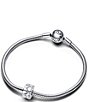 Pandora Heart Pattern Clip Sterling Silver Charm - Image 3