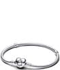 Pandora Heart Snake Sterling Silver Chain Bracelet - Image 1