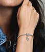 Pandora Interlocking Hearts Sterling Silver Charm - Image 3