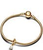 Pandora June Freshwater Cultured Pearl Eternity Circle Dangle Charm - Image 3