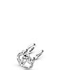 Pandora Linked Sister Hearts Split Dangle Sterling Silver Charm - Image 4