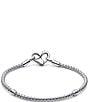 Pandora Moments Studded Sterling Silver Chain Charm Bracelet - Image 2