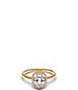 Pandora Oval Sparkling Halo Band Ring - Image 2
