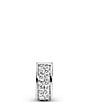Pandora Pave Clip Sterling Silver Charm - Image 3