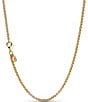 Pandora Rolo Gold Chain Necklace - Image 1