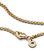 Pandora Rolo Gold Chain Necklace - Image 4