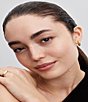 Pandora Round Huggie Hoop Earrings - Image 2