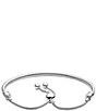 Pandora Snake Chain Slider Adjustable Sterling Silver Bracelet - Image 2