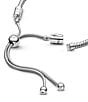 Pandora Snake Chain Slider Adjustable Sterling Silver Bracelet - Image 4