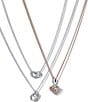 Pandora Sparkling Infinity Heart Collier Sterling Silver Short Pendant Necklace - Image 3