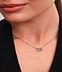 Pandora Sparkling Infinity Heart Collier Sterling Silver Short Pendant Necklace - Image 4