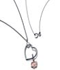 Pandora Sparkling Infinity Heart Two-Tone Dangle Charm - Image 5