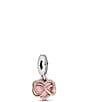 Pandora Sparkling Infinity Heart Two-Tone Dangle Charm - Image 1