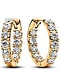 Pandora Sparkling Row Eternity Hoop Earrings - Image 1