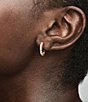 Pandora Sparkling Row Eternity Hoop Earrings - Image 2