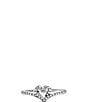 Pandora Sparkling Wishbone Sterling Silver Band Ring - Image 1