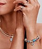 Pandora Splitable Sun & Moon Sterling Silver Dangle Charm - Image 5