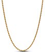 Pandora Textured Rope Gold Chain Necklace - Image 1