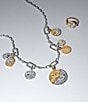Pandora Through Hardships To The Stars Sun & Moon Reversible Medallion Ring - Image 2