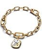 Pandora Two Tone Eye Medallion Charm - Image 3