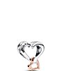 Pandora Two Tone Openwork Infinity Heart Charm - Image 1