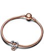 Pandora Two Tone Openwork Infinity Heart Charm - Image 3