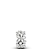 Pandora White Daisy Spacer Charm - Image 2