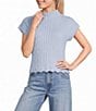 Papermoon Mock Neck Sweater Top - Image 1