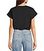 Papermoon Sleeveless Bubble Hem Top - Image 6