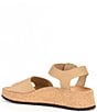 Color:Sandcastle - Image 3 - Papillio by Birkenstock Women's Glenda Suede Ankle Strap Platform Sandals