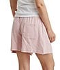 Color:Papinelle Pink - Image 2 - Milla Ribbed-Knit Sleep Short