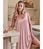 Papinelle Solid Pleated Modal Nightgown - Image 4