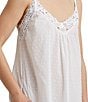 Color:White - Image 5 - Woven Swiss Dot Sleeveless Nightgown