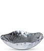 Color:Silver - Image 1 - Cali Organic Edge Pewter Decorative Bowl