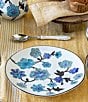 Color:Blue/White - Image 3 - Periwinkle Vine Dinner Plate