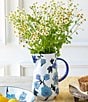 Color:Blue/White - Image 5 - Periwinkle Vine Pattern Pitcher