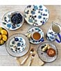 Color:Blue/White - Image 5 - Periwinkle Vine Pattern Serving Bowl