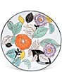 Color:Multi - Image 1 - Poppy Garden Stoneware Dinner Plate