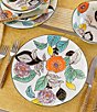 Color:Multi - Image 3 - Poppy Garden Stoneware Dinner Plate