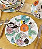 Park Hill Poppy Garden Stoneware Dinner Plate, Color:Multi - Image 3